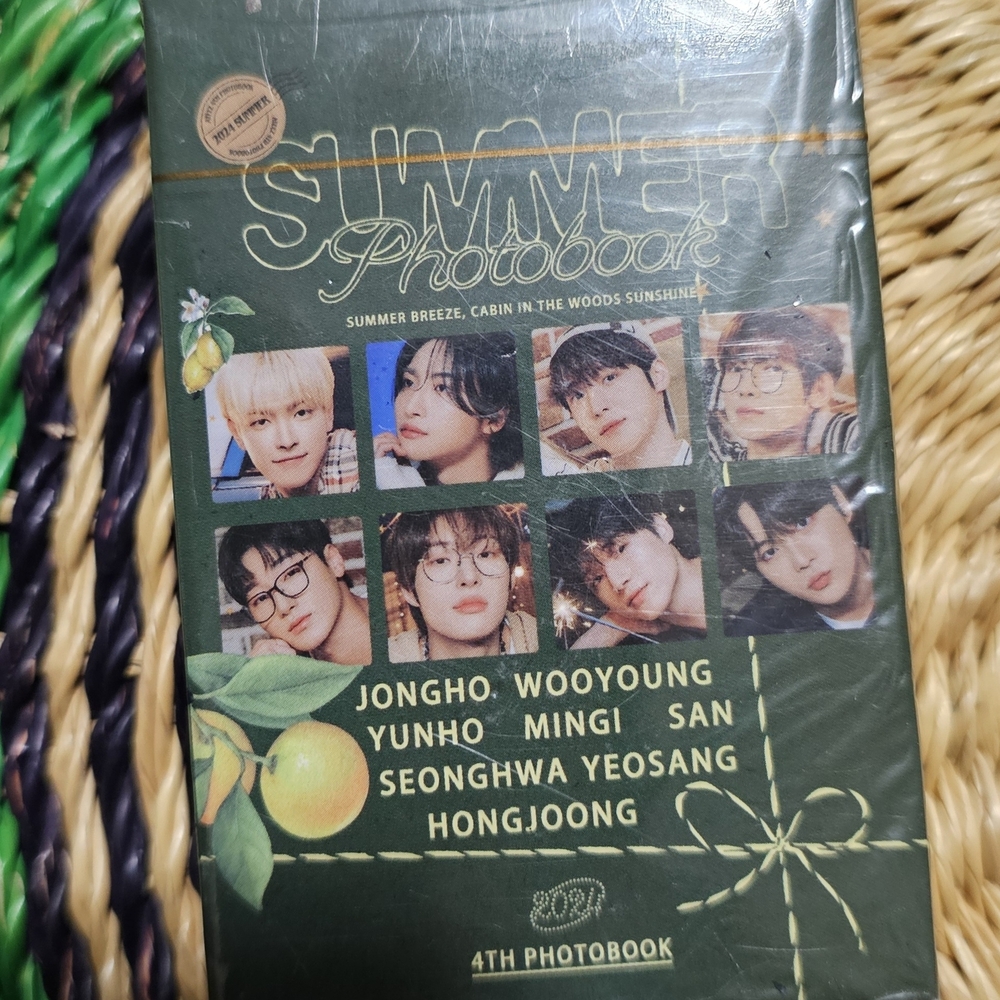 ATEEZ 2024 SUMMER PHOTOBOOK 4 TH PHOTOBOOK SEALED